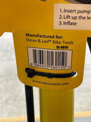 Steve&Leif Cosmic Yellow Floor Pump | Model : PUMP-SL6015 Floor Pump Steve&Leif 