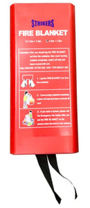 Strikers Fire Blanket 1.2Mx1.2M or 1.5MX1.5M Fire Blanket Strikers 