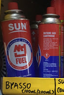 Sun 250g Portable Butane Gas Cartridge (1 Bottle) | Model : GAS-SUN Butane Gas Cartridge Sun 