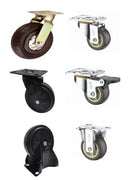 Supo Brown Wheel 1" - 8"| Model : C- | Type : Swivel , Brake or Rigid Supo 