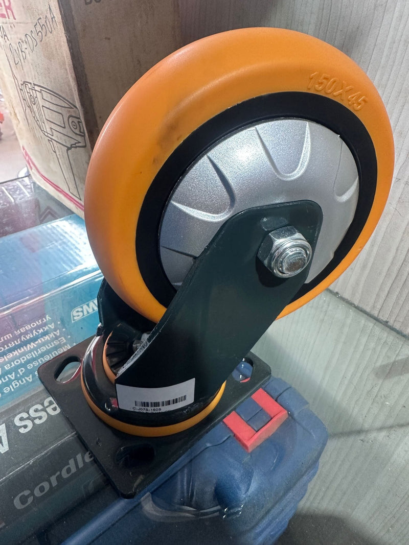 Supo Orange Wheel 2" - 8"| Model : C- | Type : Swivel , Brake or Rigid Aikchinhin 6" Swivel (320kg) 