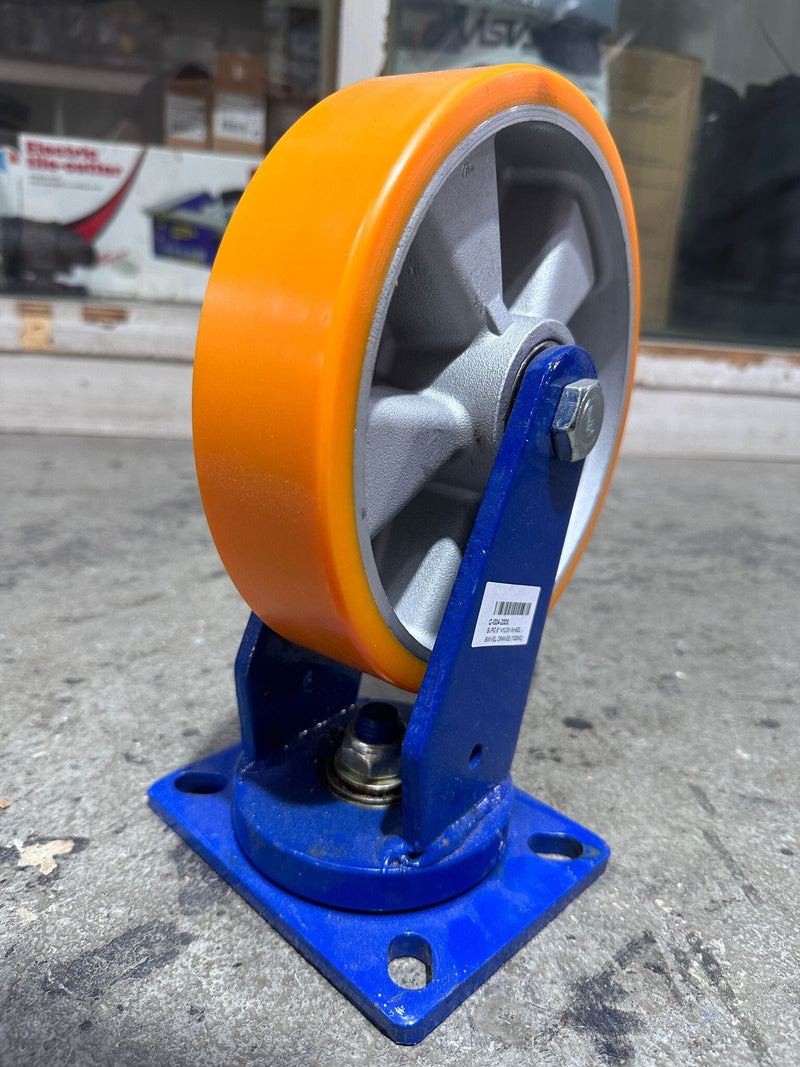 Supo Orange Wheel 2" - 8"| Model : C- | Type : Swivel , Brake or Rigid Wheels Supo 8" Swivel Nylon (1000kg) 