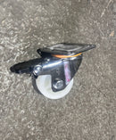 Supo White Wheel 1-1/2" - 5"| Model : C- | Type : Swivel , Brake or Rigid Aikchinhin 1-1/2" Brake 