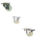 Supo White Wheel 1-1/2" - 5"| Model : C- | Type : Swivel , Brake or Rigid Aikchinhin 