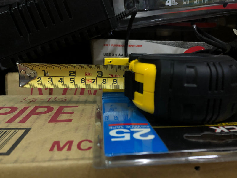 Tajima 7.5m (25ft) 25mm Wide, Shock Resistant Measuring Tape | Model : 016-095-2575 (GLock-25) Measuring Tape Tajima 