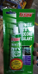Teson Clear RTV Silicone Sealant 75g | Model : SIL-T100 Silicone Teson 