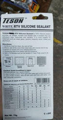 Teson Clear RTV Silicone Sealant 75g | Model : SIL-T100 Silicone Teson 