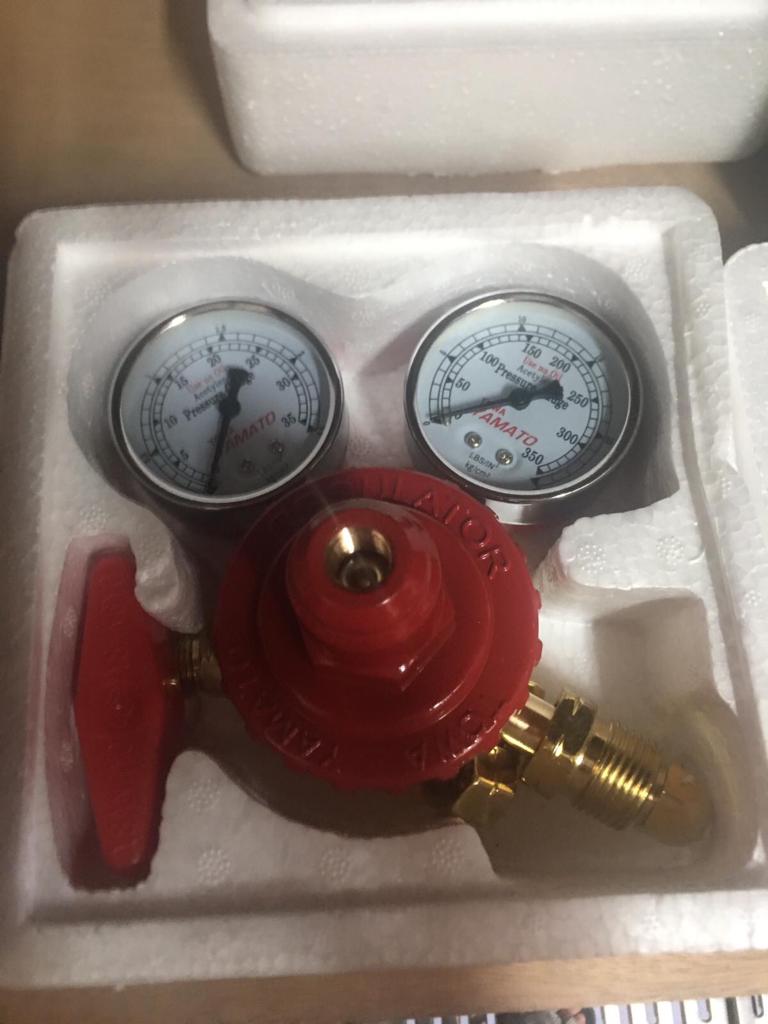 Towa Yamato Gas Regulator | Model : Oxygen (REG-Y-OX / YR-70), Acetylene (REG-Y-AC / YR-71) Gas Regulator Towa Yamato 