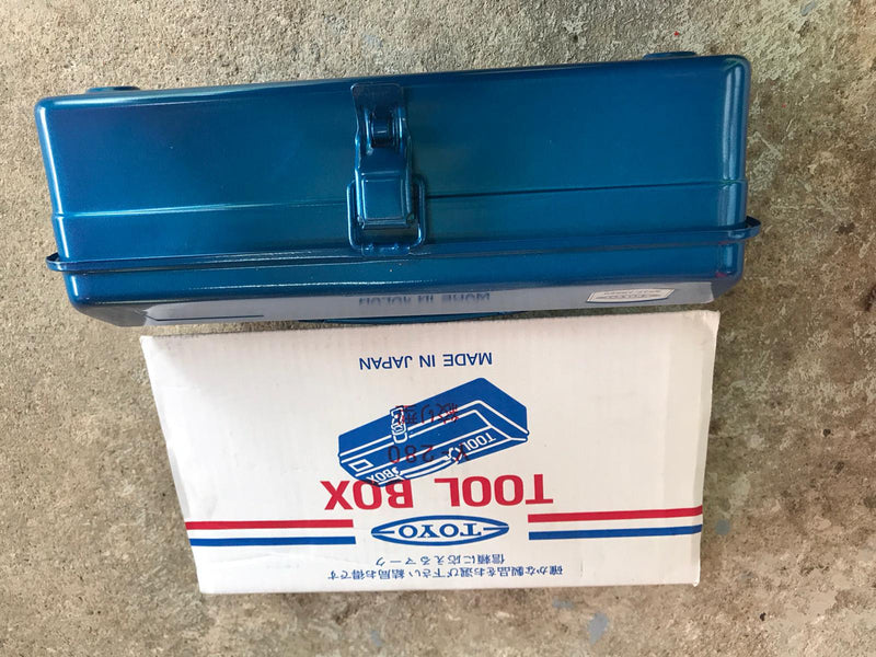 Toyo Y-280 Steel Angle Tool Box (Tool Box), Blue 