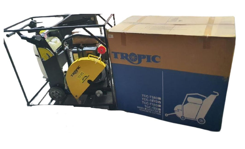 Tropic 13 HP Diesel Concrete Road Cutter | Model : T-TCC18YD Concrete Cutter Tropic 