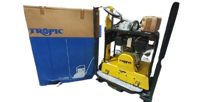 Tropic 5.0hp Diesel Plate Compactor W/ Yanmar Engine L48 | Model : T-TPC100YD Plate Compactor Tropic 