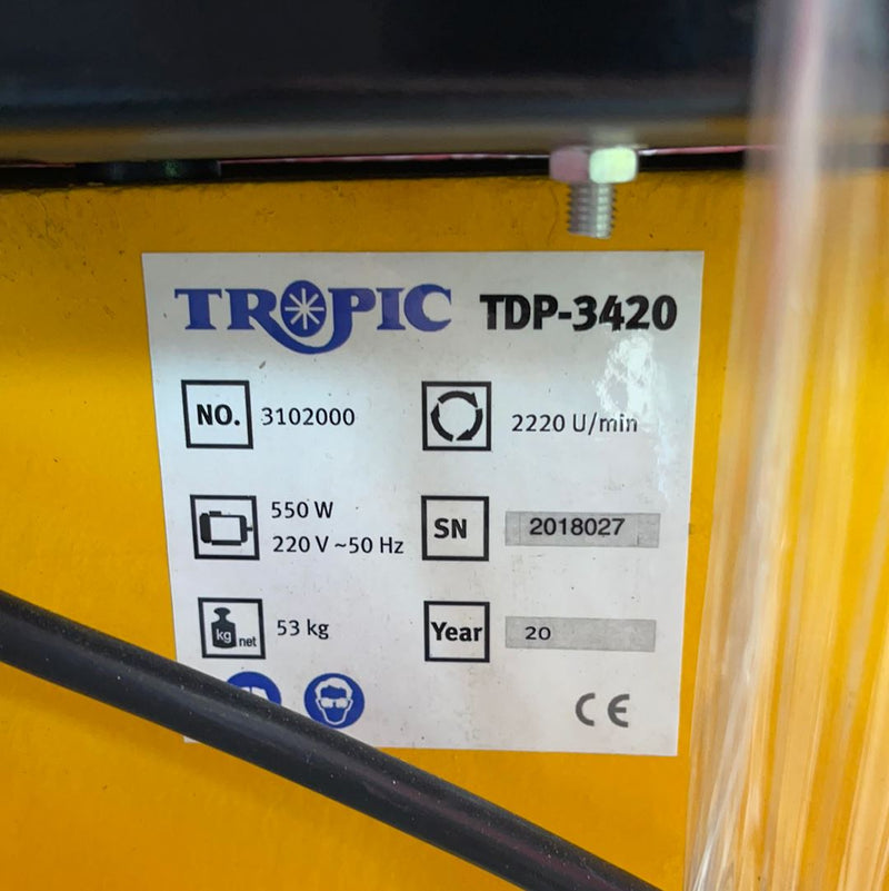 Tropic Bench Drill Tdp3420 20Mm (4120) Sq Table | Model : TDP-3420 Bench Drill Tropic 