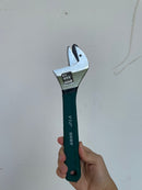 V Adjustable Wrench 12" With Gear | Model: ADJ-V12 Wrenches Aik Chin Hin 