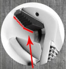 V Adjustable Wrench 12" With Gear | Model: ADJ-V12 Wrenches Aik Chin Hin 