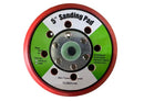 Velco Rubber Pad 5" 5 Holes M6 Male Thread | Model : PAD-V5-5H Sanding Pad Aik Chin Hin 