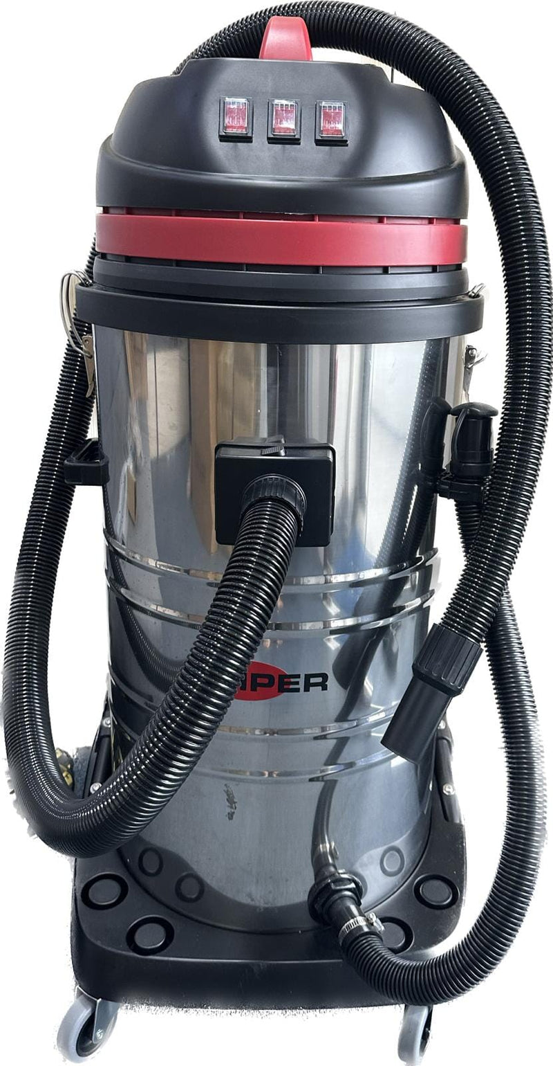 Viper Three-Motor Professional Wet & Dry Vacuum Cleaner With High Suction Power | Model : LSU395-UK Vacuum Cleaner Viper 
