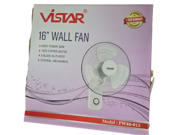 Vistar Wall Fan 16" with Safety Mark | Model : FAN-V-WF16 Wall Fan Vistar 