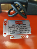 VOMAX 12" 220V Ventilator Blower | Model: BLR-VM12 Ventilator Blower Vomax 