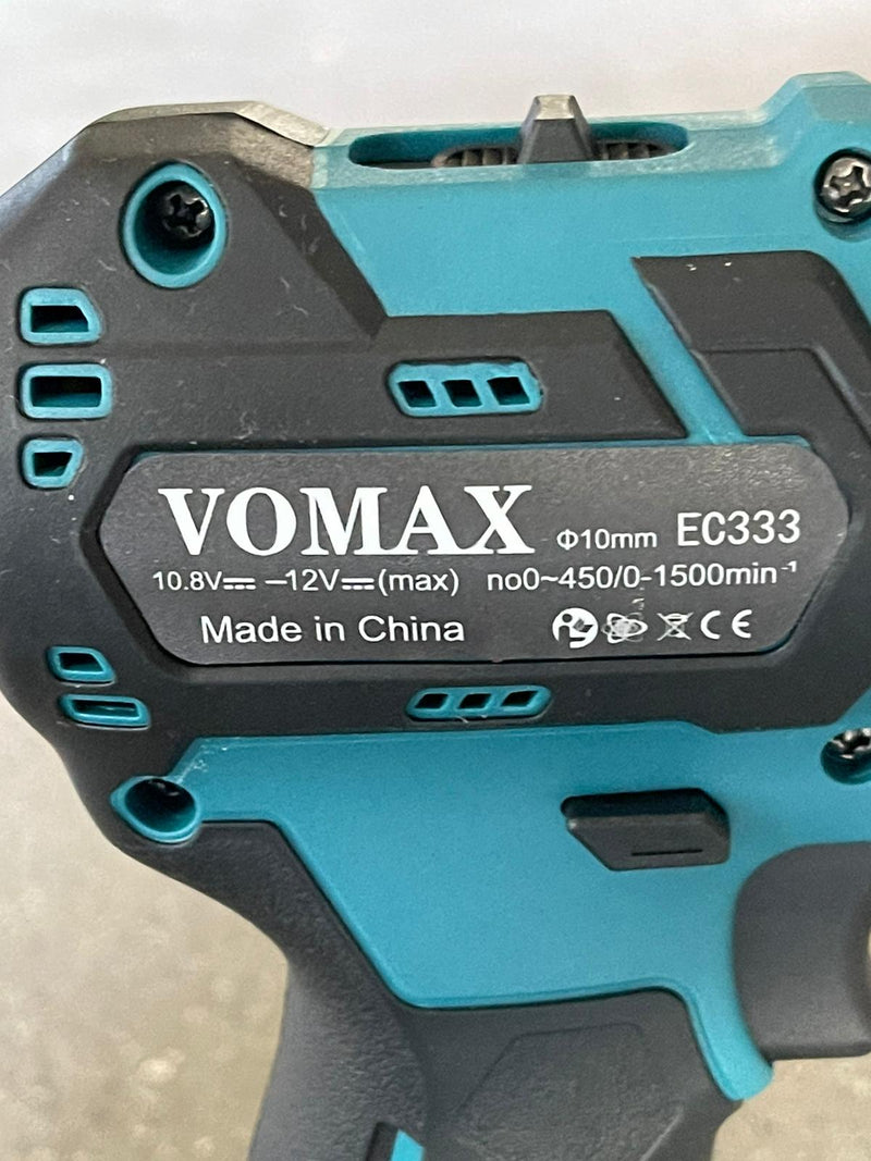 Vomax 240 V Cordless Combo Kit Ec333 + Et111 Cordless Drill | Model : VOMAX-ECKIT01 Cordless Combo Kit Vomax 