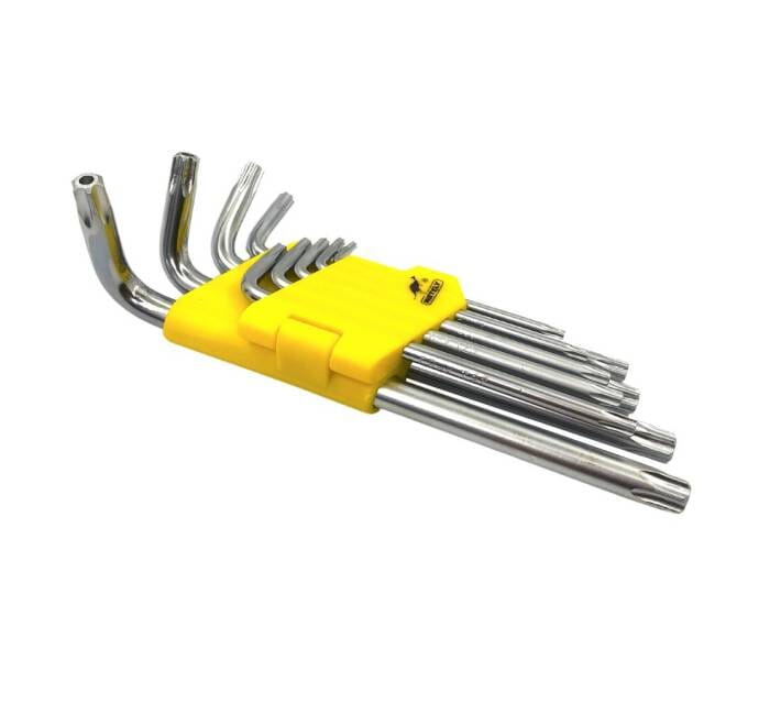 Wately 9pcs Long Torx Set (T10-T50) | Model : HK-WTL0122 Torx Set Wately 