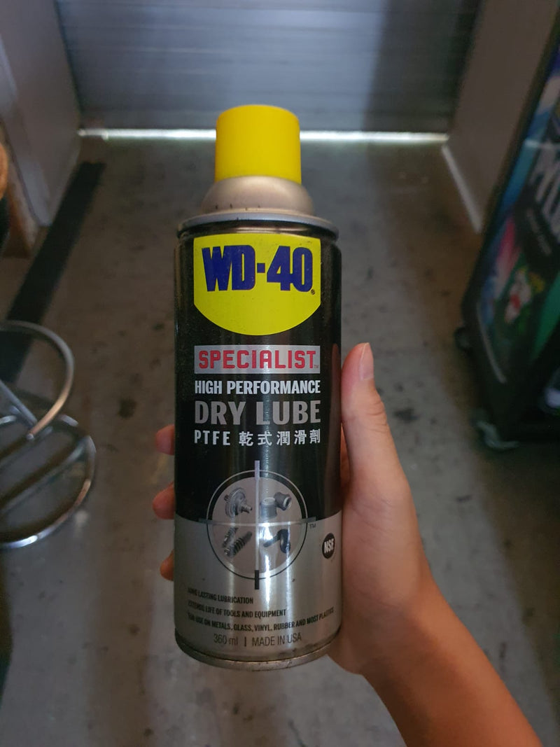WD40 Specialist High Performance Dry Lube PTFE 360 ml | WD40-S-DLP - Aikchinhin