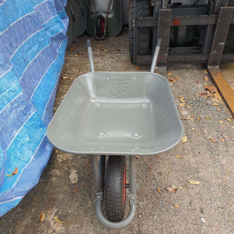 Wheel Barrow (Grey-Weld) | Model : WB-GREY-W Wheel Barrow Wheel 