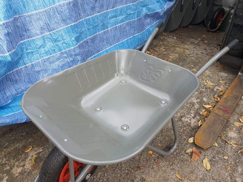 Wheel Barrow (Grey-Weld) | Model : WB-GREY-W Wheel Barrow Wheel 