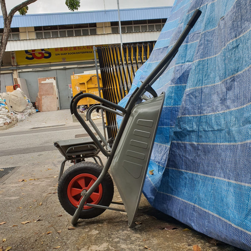 Wheel Barrow (Grey-Weld) | Model : WB-GREY-W Wheel Barrow Wheel 