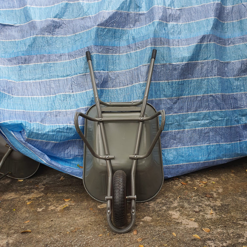 Wheel Barrow (Grey-Weld) | Model : WB-GREY-W Wheel Barrow Wheel 