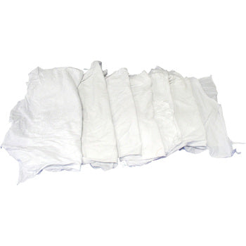 White Rectangular Rags White Cleaning Cloth (Rag) | Size : 14 -16kg | Model : RAG-WHITE
