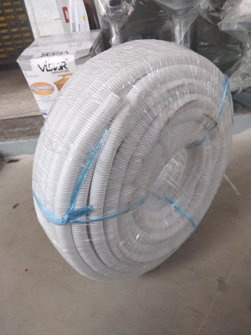 White Flexible Conduit Duct Hose | Model: HOSE-FHW Aiko 