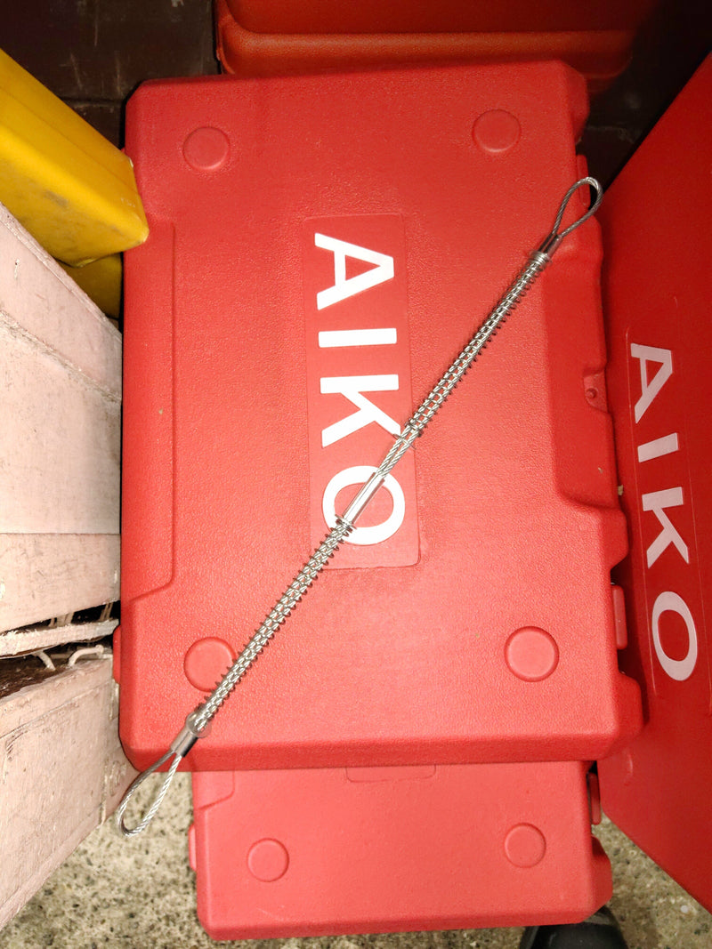 Wire Rope With Spring Air Coupling Arrestor | Model: WR-SPRING- Air Coupling Arrestor Aiko 