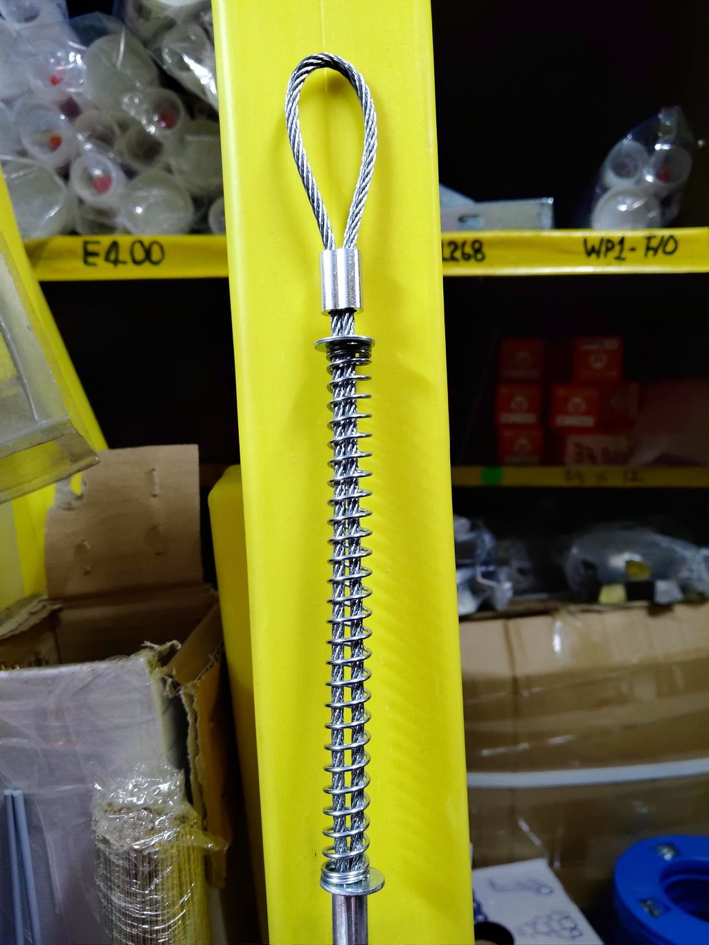 Spring Rope For Remove Control Wire Rope With Spring Air Coupling Arrestor | Model: WR-SPRING-