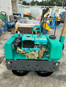 Worker Walk Behind Road Roller Water Cooled Engine RD90N 9HP | Model : WKR700DW Road Roller Worker 