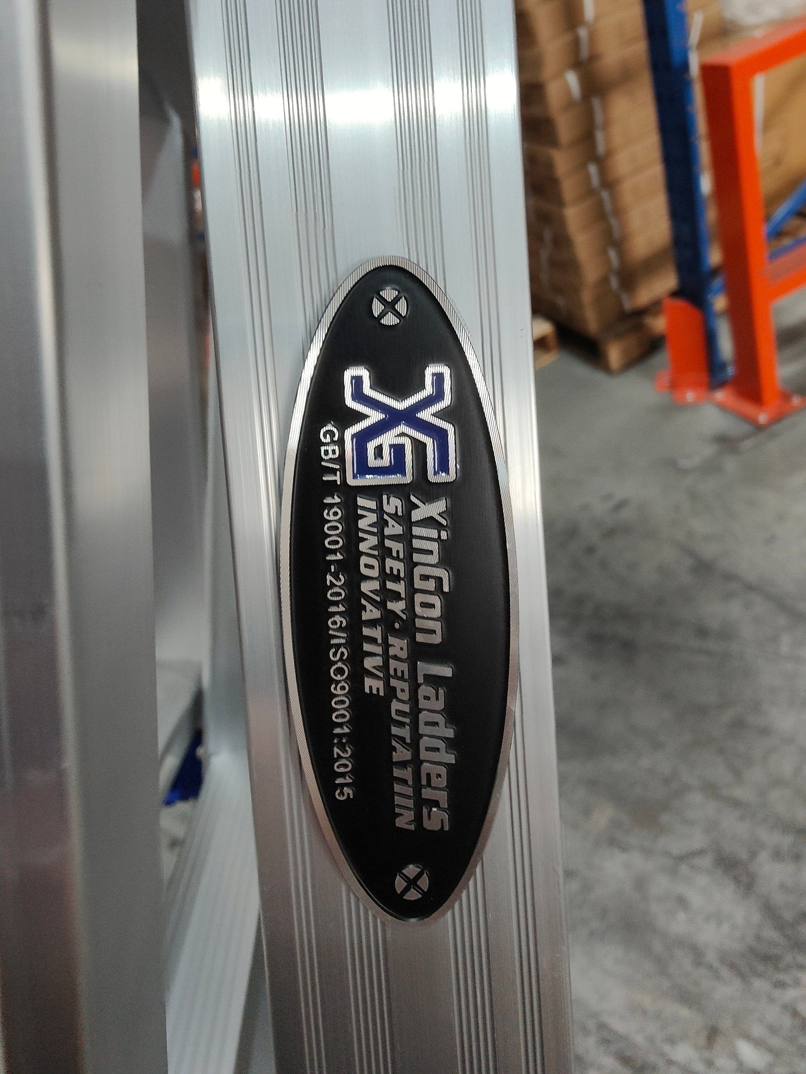 XG 2 Step Alum Platform Ladder (Height Adjustable Type) | Model : L-XG