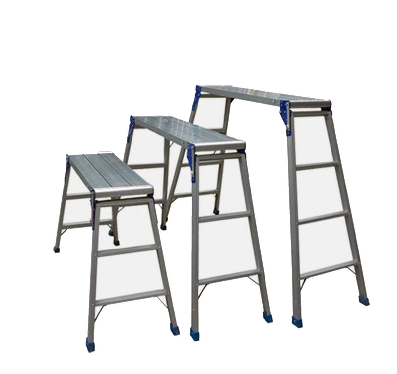 XG 3FT Portable Folding Aluminium Working Platform Ladder Bench | Model : L-XG118C XG 