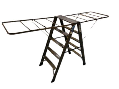 XG Aluminium Ladder + Clothes Rack | Steps : 5 Steps (L-XG132A5), 6 Steps (L-XG132A6), 7 Step (L-XG132A7) Clothes Rack Ladder XG 