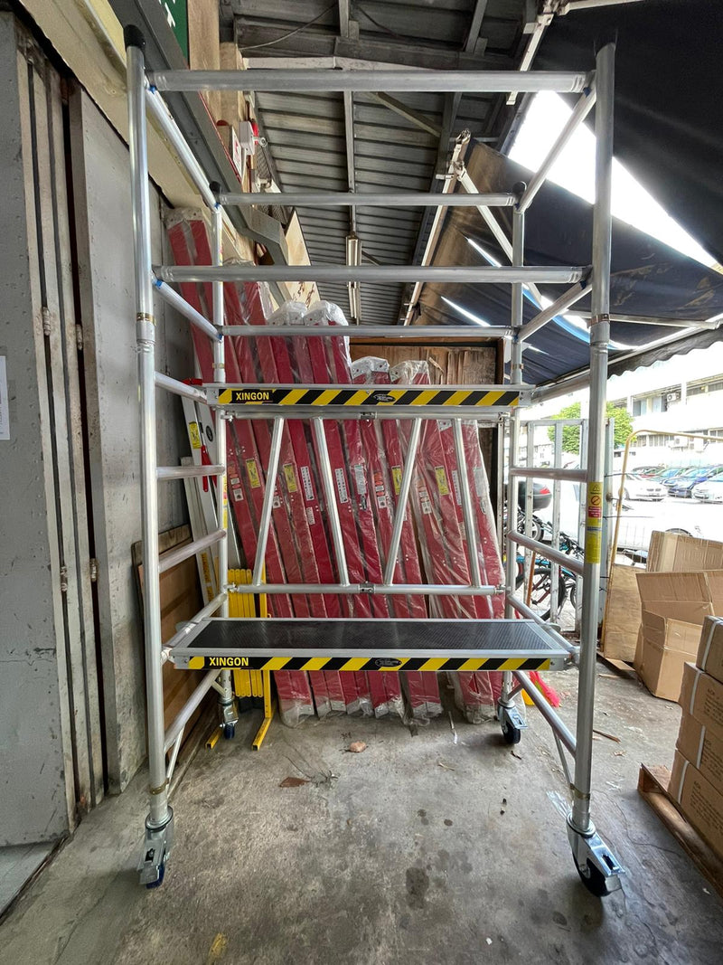 Mini Scaffolding Model XG Aluminium Multi Purpose Foldable Mini Scaffolding Mobile Platform