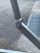 XG Aluminium Platfrom Ladder with Retractable Caster Wheels | Model : L-XG358A Aluminium Platfrom Ladder XG 