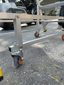 XG Aluminium Platfrom Ladder with Retractable Caster Wheels | Model : L-XG358A Aluminium Platfrom Ladder XG 