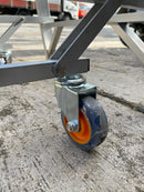 XG Aluminium Platfrom Ladder with Retractable Caster Wheels | Model : L-XG358A Aluminium Platfrom Ladder XG 