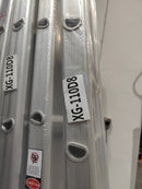 XG ALUMINIUM SINGLE POLE LADDER Model: XG110D, Steps(Feet) : 8', 10', 12' Ladder XG 