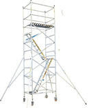 XG Aluminum 4.5m Stand Platform Height Scaffolding With 45 Degree Stairway Towers | Model : L-XG178SS-4.5M Scaffolding XG 