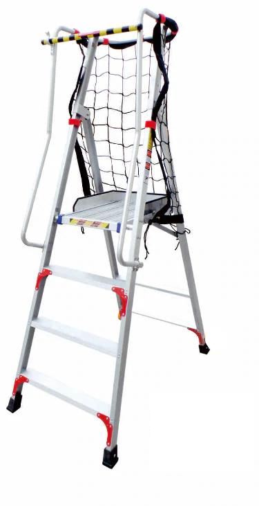 XG Aluminum Platform Ladder With Toe Box And Hand Reel | Model : L-XG252EA Platform Ladder XG 