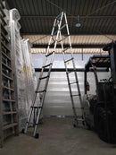 XG Double Side Telescopic Ladder | Model : L-XG130A Telecopic Ladder XG 11+11 Steps (L-XG130A32) 