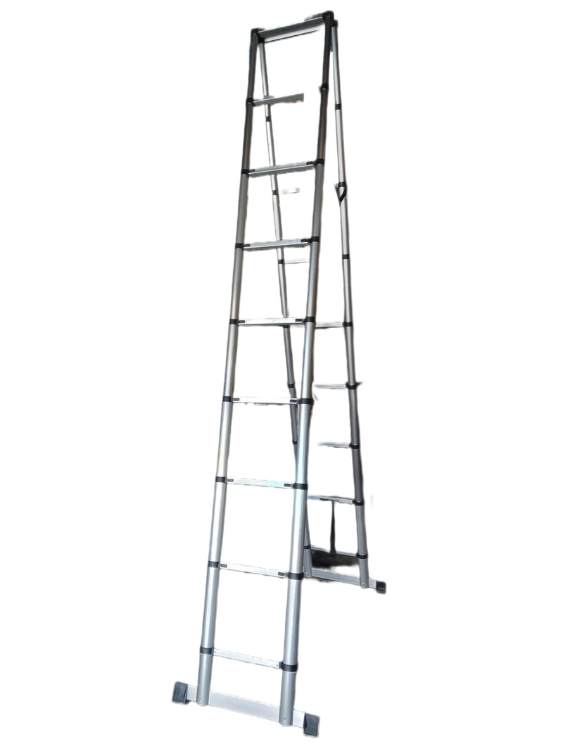 XG Double Side Telescopic Ladder | Model : L-XG130A Telecopic Ladder XG 9+9 Steps (L-XG130A26) 