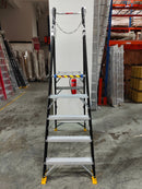 XG Fibreglass Platform Ladder Black | Model: L-XG152FB Ladder XG 
