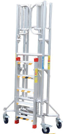 XG Mini Foldable Aluminium Scaffolding with Adjustable Platform height 1.2M-1.8M | Model : L-XG177A5+1 Scaffolding XG 