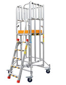 XG Mini Foldable Aluminium Scaffolding with Adjustable Platform height 1.2M-1.8M | Model : L-XG177A5+1 Scaffolding XG 