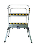 XG Portable Aluminium Working Platform Ladder With Hand Rails | Model : L-XG118 Ladder XG 